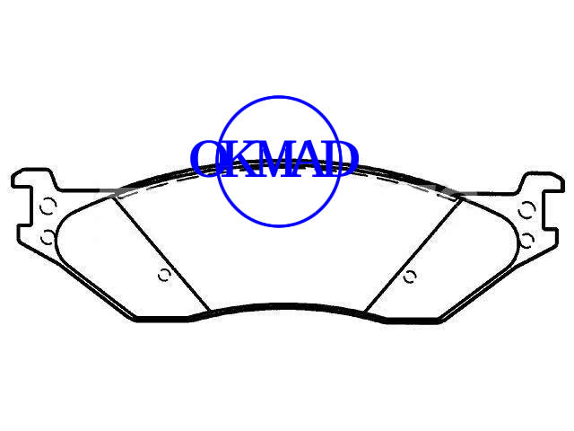FORD LCF450/550 TRUCK F450/550 INTERNATIONAL CF500/600 brake pad FMSI:D1066-7972/D1353-7972 OEM:5C3Z-2001-BA,F1066